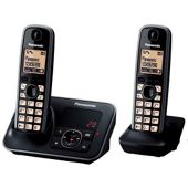 Panasonic KX-TG6622EB Digital Cordless telephone - Set of 2