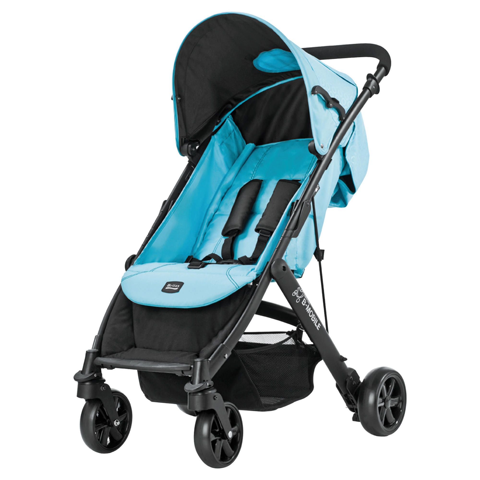 Britax B Mobile 4 Pushchair, Blue Atoll
