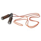 York Fitness Leather Skipping Rope