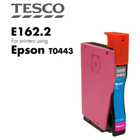 Image of Tesco T0443 Magetna Printer Ink Cartridge (for Epson T 0443 Magenta)