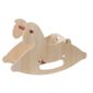Moover Wooden Rocking Horse Natural
