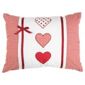 Tesco Kids Embroidered Heart & Bows Cushion