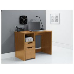 Seattle Straight Desk, Oak Effect