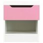 Seattle Kids Beside Chest, White & Pink