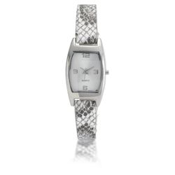 Ladies Snake Print Strap Watch