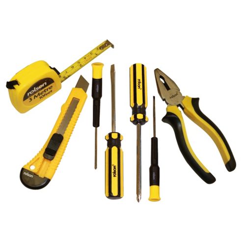 Image of Rolson 7-piece Tool Kit