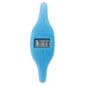 Silicon Shaped Band Color Digi - Blue