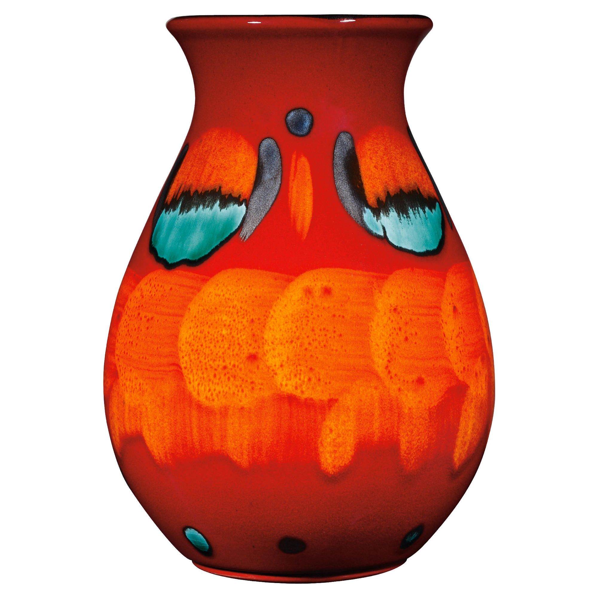D/S Poole Pottery Volcano Venetian 25cm