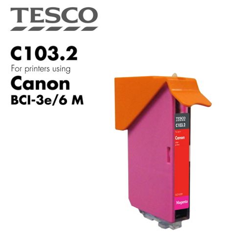Image of Tesco Bci3/6 Magenta Printer Ink Cartridge (for Canon Bci-3/6 Magenta )
