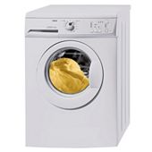 Zanussi ZWG1121P Washing Machine, 6kg Wash Load, 1200 RPM Spin, A Energy Rating. White