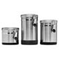 Go Cook 3 piece Stainless Steel Clip Storage with Soft Touch Bases