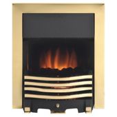 Royal Cozyfire electric fire - Modern Brass