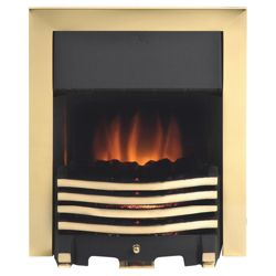 Royal Cozyfire electric fire - Modern Brass