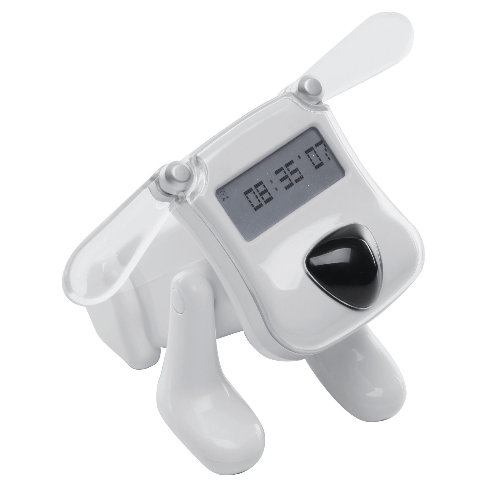 Zeon Tech Smart Dog Clock (White) 