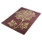Tesco Rugs ava floral rug 150x240cm chocolate