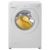 Hoover OPHS612 Washing Machine, 6kg Wash Load, 1200 RPM Spin, A+ Energy Rating. White