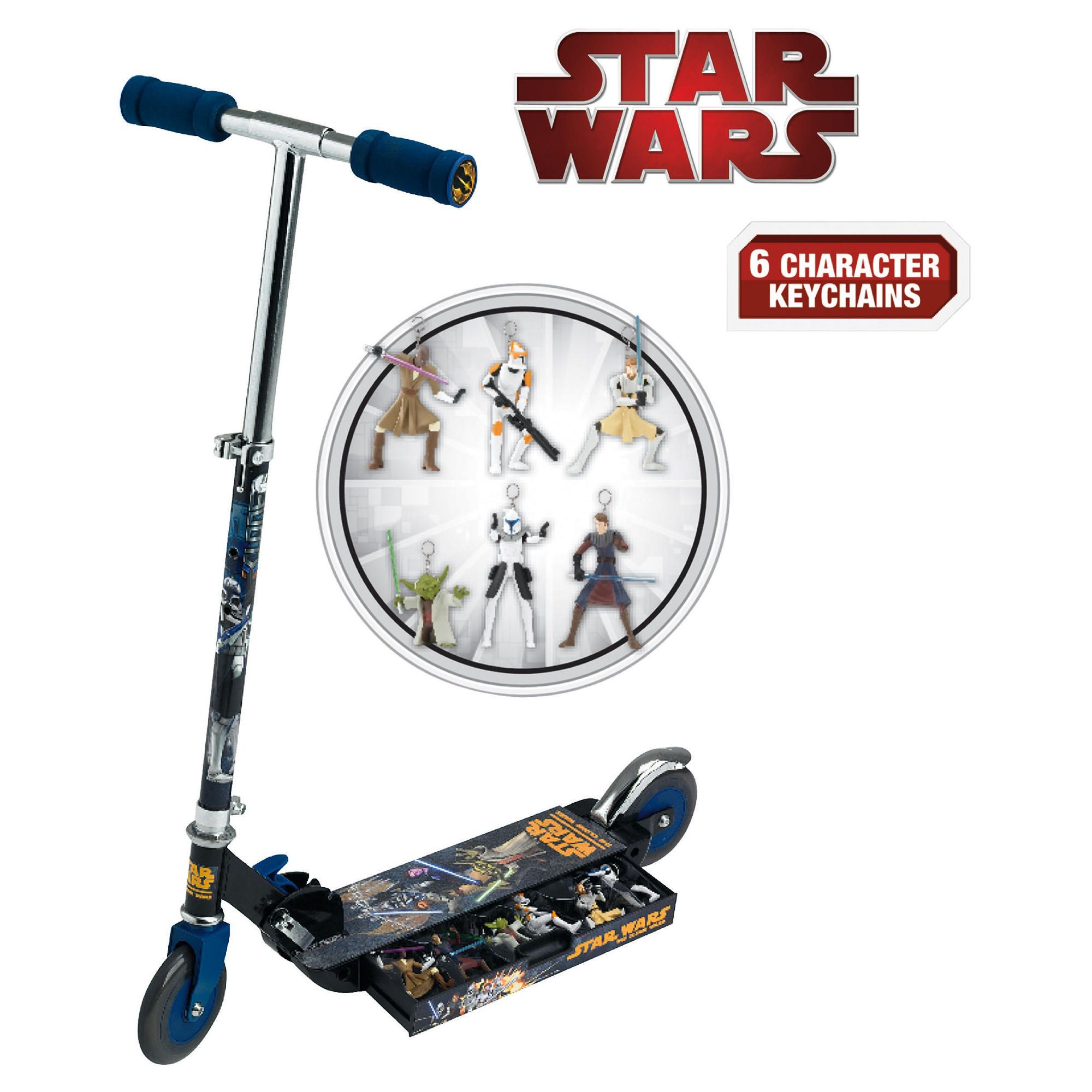 Star Wars The Clone Wars Secret Inline Scooter