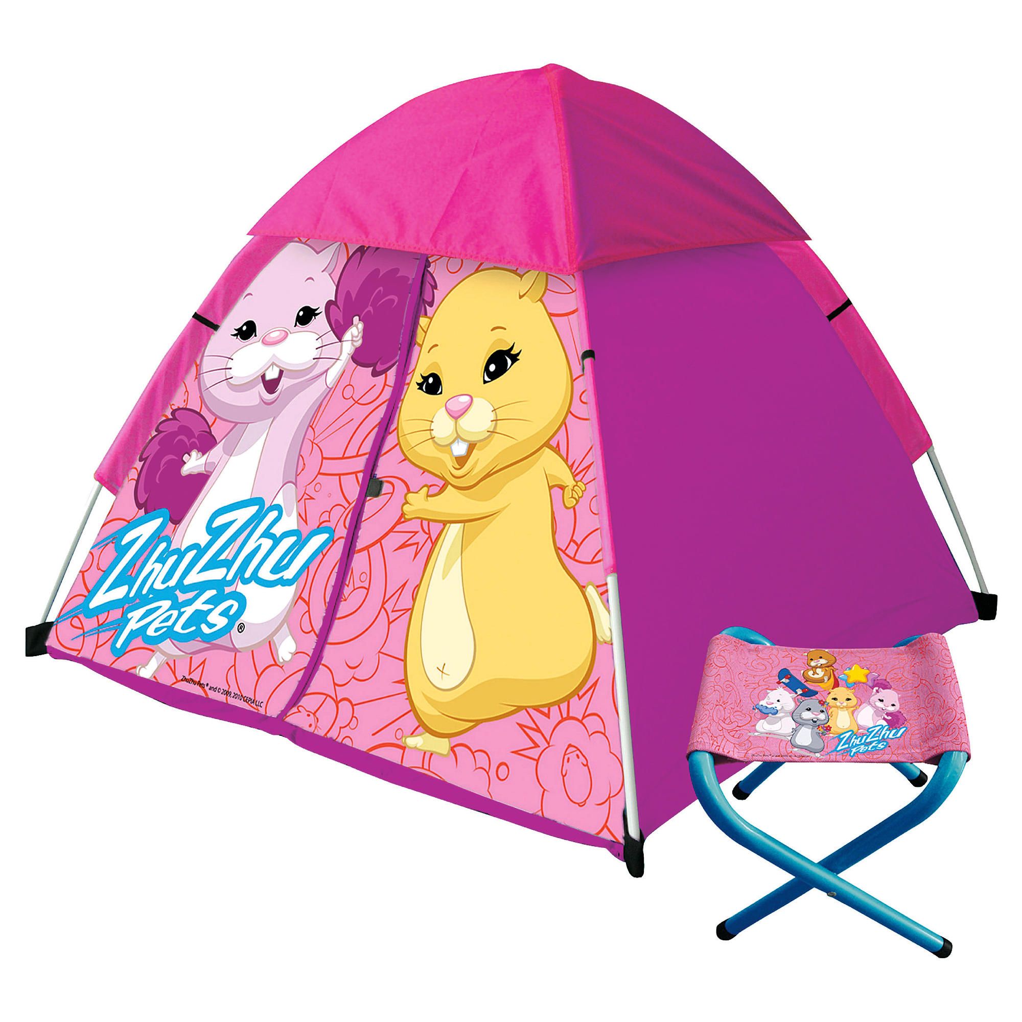 Zhu Zhu Camping Set Pink 