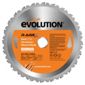 Evolution RAGE 210mm Multipurpose TCT Blade (Orange)
