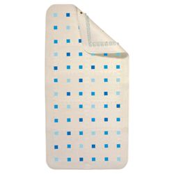 Croydex Croydelle Bathmat Blue Mosaic