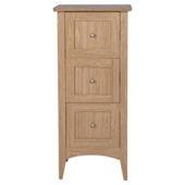 Portico Light Wood 3-Drawer Unit