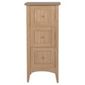 Portico Light Wood 3-Drawer Unit