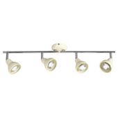 Tesco Lighting Eden Adjustable 4 spot Bar Cream