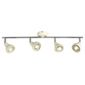 Tesco Lighting Eden Adjustable 4 spot Bar Cream