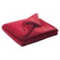 Tesco ribbed faux fur throw berry
