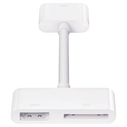 Apple Digital AV Adapter for new Apple iPad and iPad 2- White