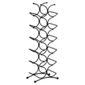 Circolare 12 Bottle Wine Rack, Black