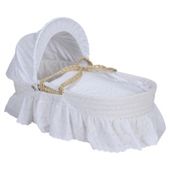 Clair de lune Broderie Anglaise Moses Basket