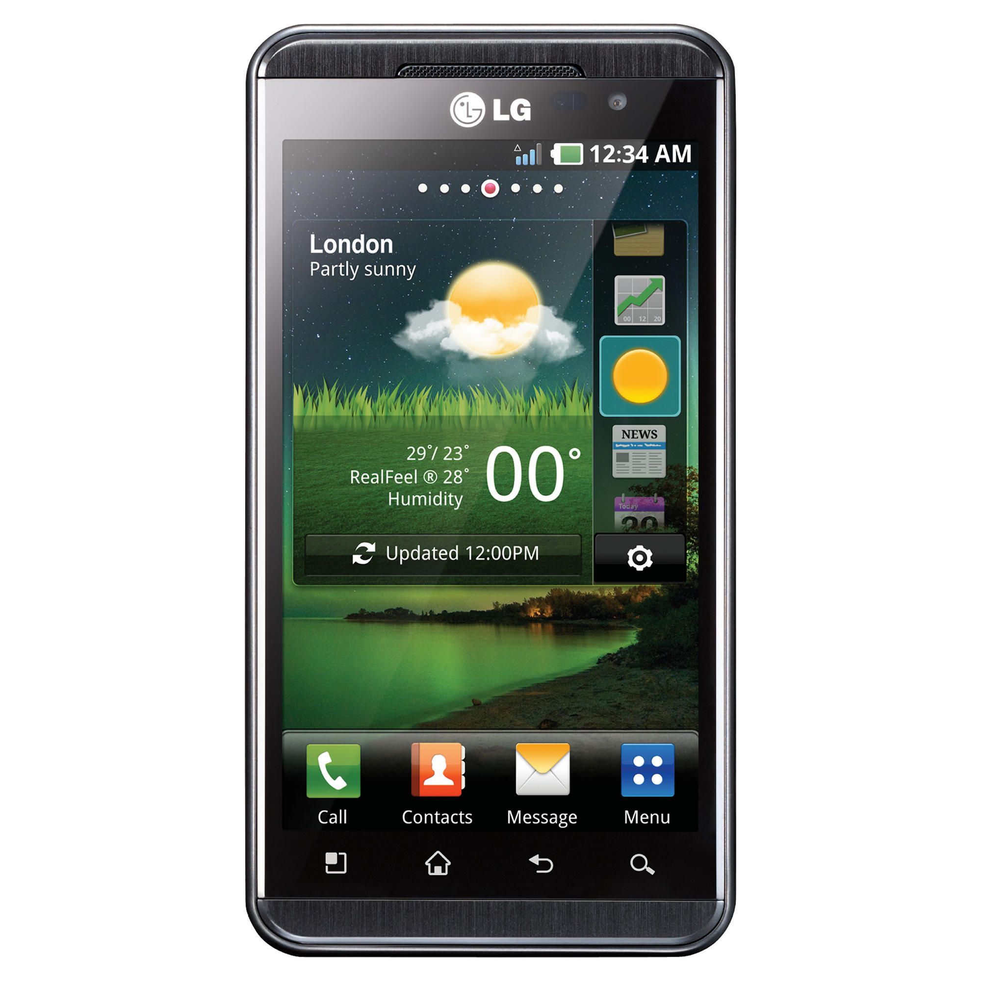 Tesco Mobile LG Optimus 3D Black at Tescos Direct