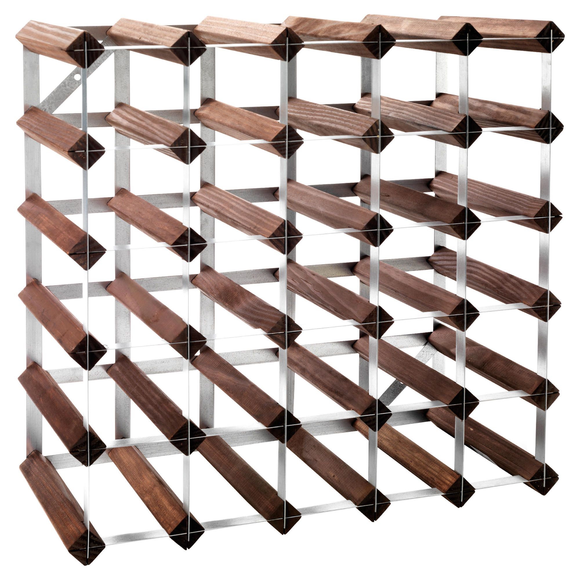 RTA 30 bottle Wine Rack, Dark Oak