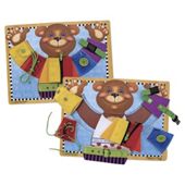 Melissa & Doug Wooden Basic Skills Board Educational Game