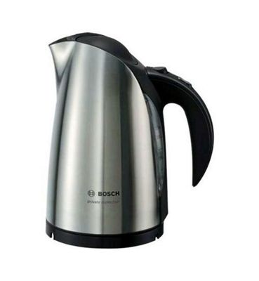 Bosch Group TWK6831 1.7 litre Private Collection Brushed Stainless Steel Black Jug Kettle