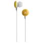 Muse MU-SMAY The Smarty In-Ear Noise Isolating Headphones - Yellow