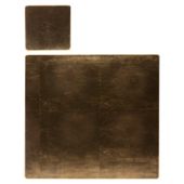 Gold Placemat 4 pack & 4 pack Coaster