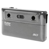 Vivitar T135 Silver 3D Camera with 4xDigital Zoom