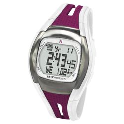 Kelly Holmes Pedometer and Pulse Watch Purple