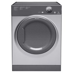 Hotpoint TVAL73CG Vented Tumble Dryer, 7kg Load, C Energy Rating. Graphite