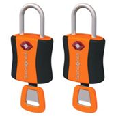 Samsonite TSA Air Key Locks, Orange Set of 2