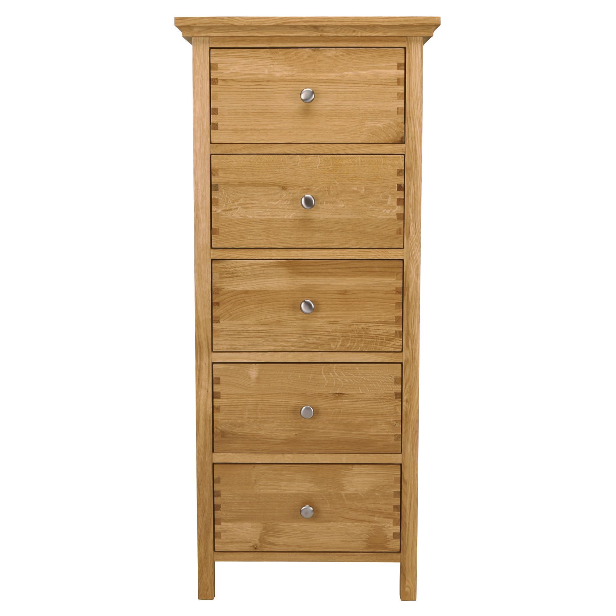 Hampstead 5 Drawer Chest, Oak at Tesco Direct