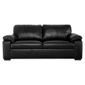 Ashmore Leather Sofa Bed, Black
