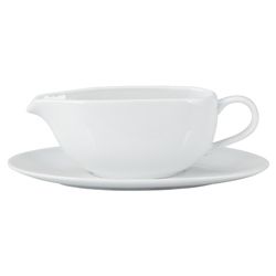 Tesco Porcelain Gravy Boat, White
