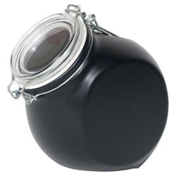 Nigella Lawson Living Kitchen 1.5L Storage Jar, Black