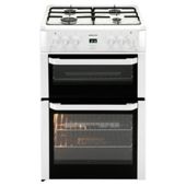 Beko BDVG694WP 60cm Gas Cooker with Double Oven