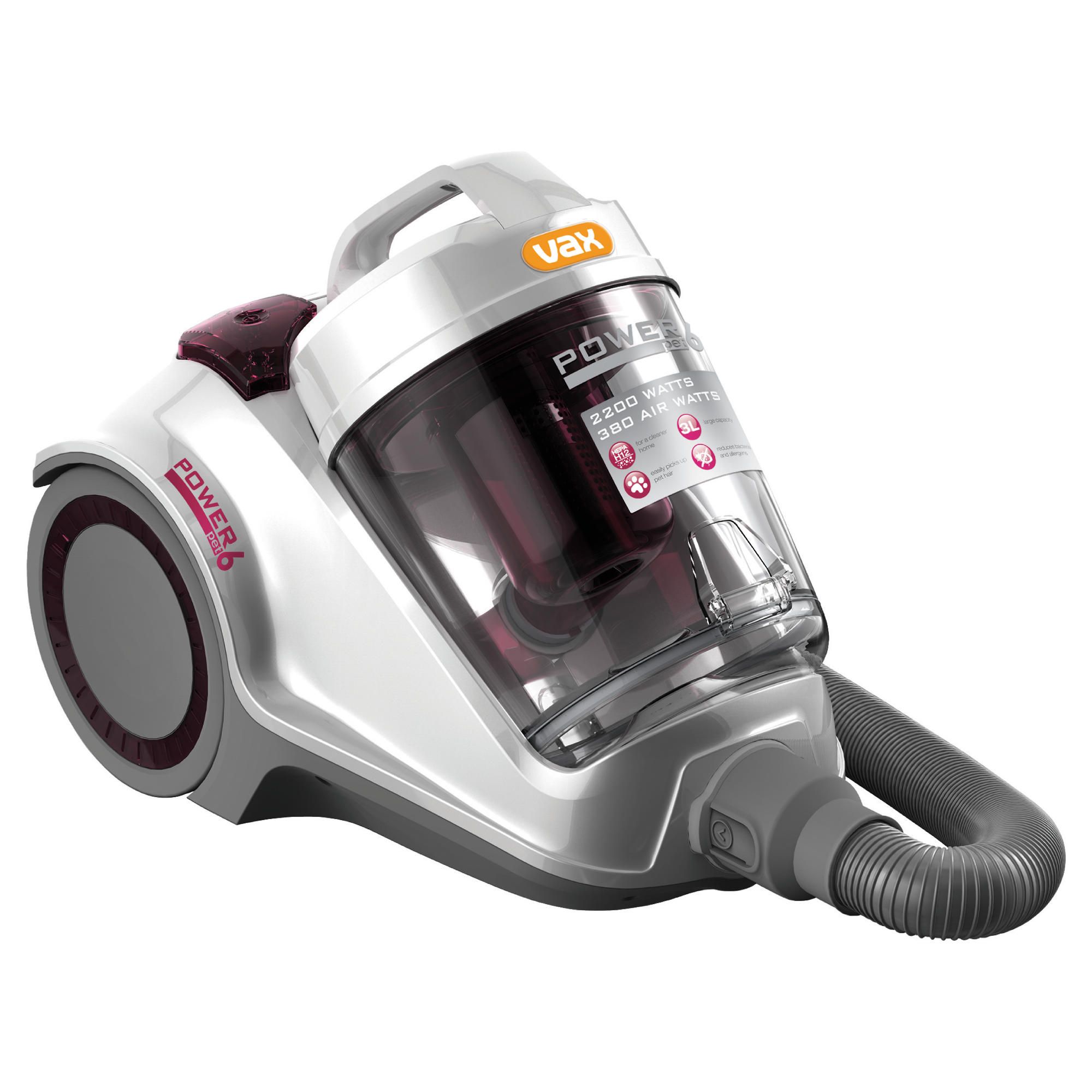 Vax C89-P6N-P Bagless Cylinder Vacuum Cleaner