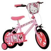 Hello Kitty Kids 12” Wheel Bike - Girls with stabilisers