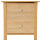 Milton Bedside Chest, Oak